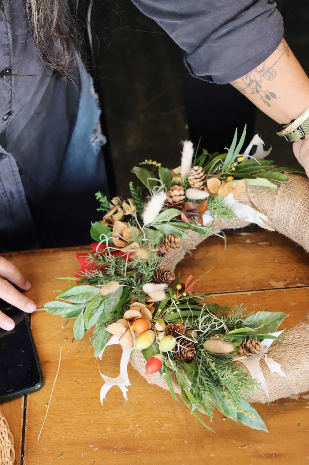 Wreath Making Workshop at Pōʻai - Dec. 14th