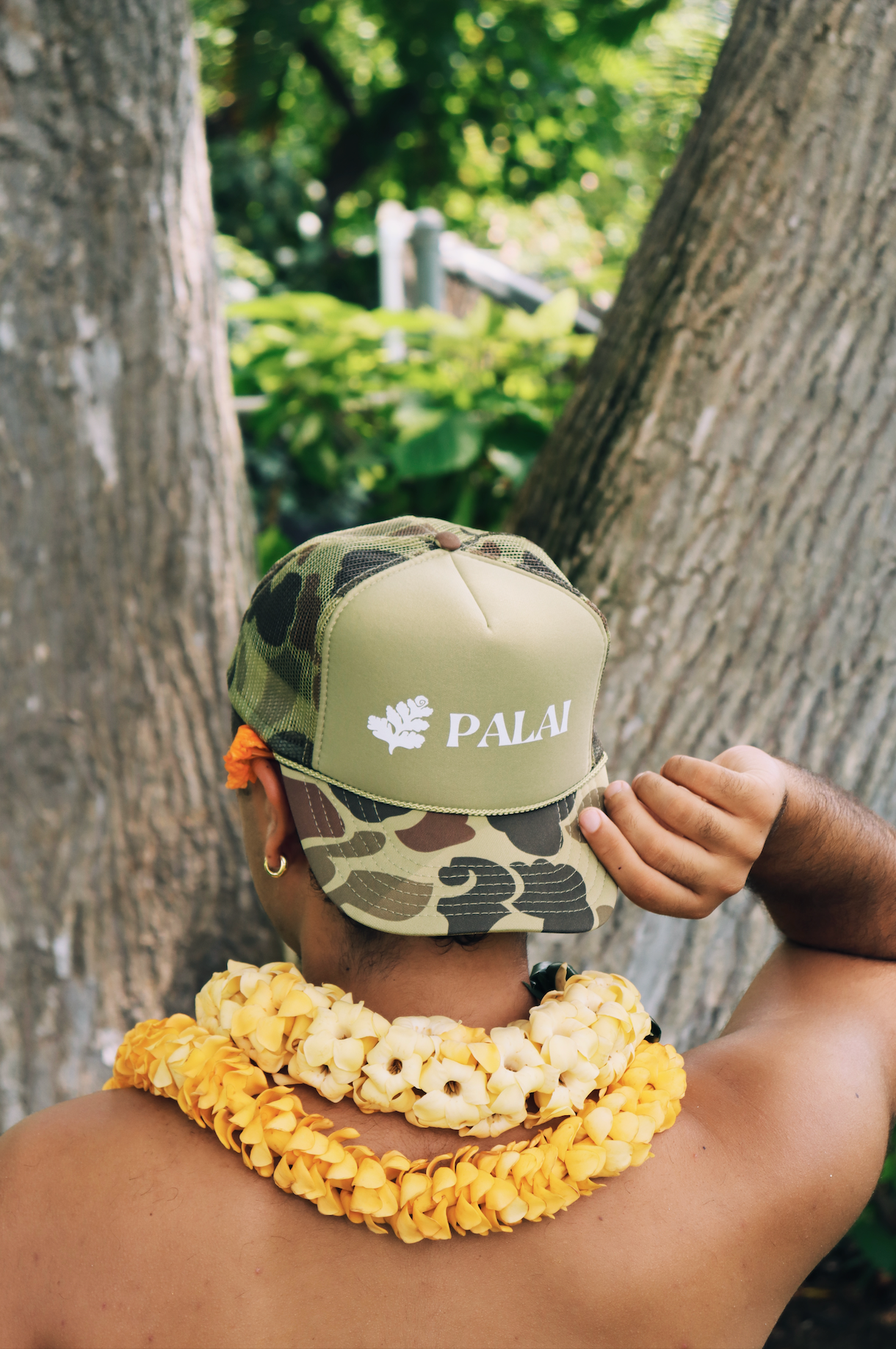 Palai Camo Trucker Hat