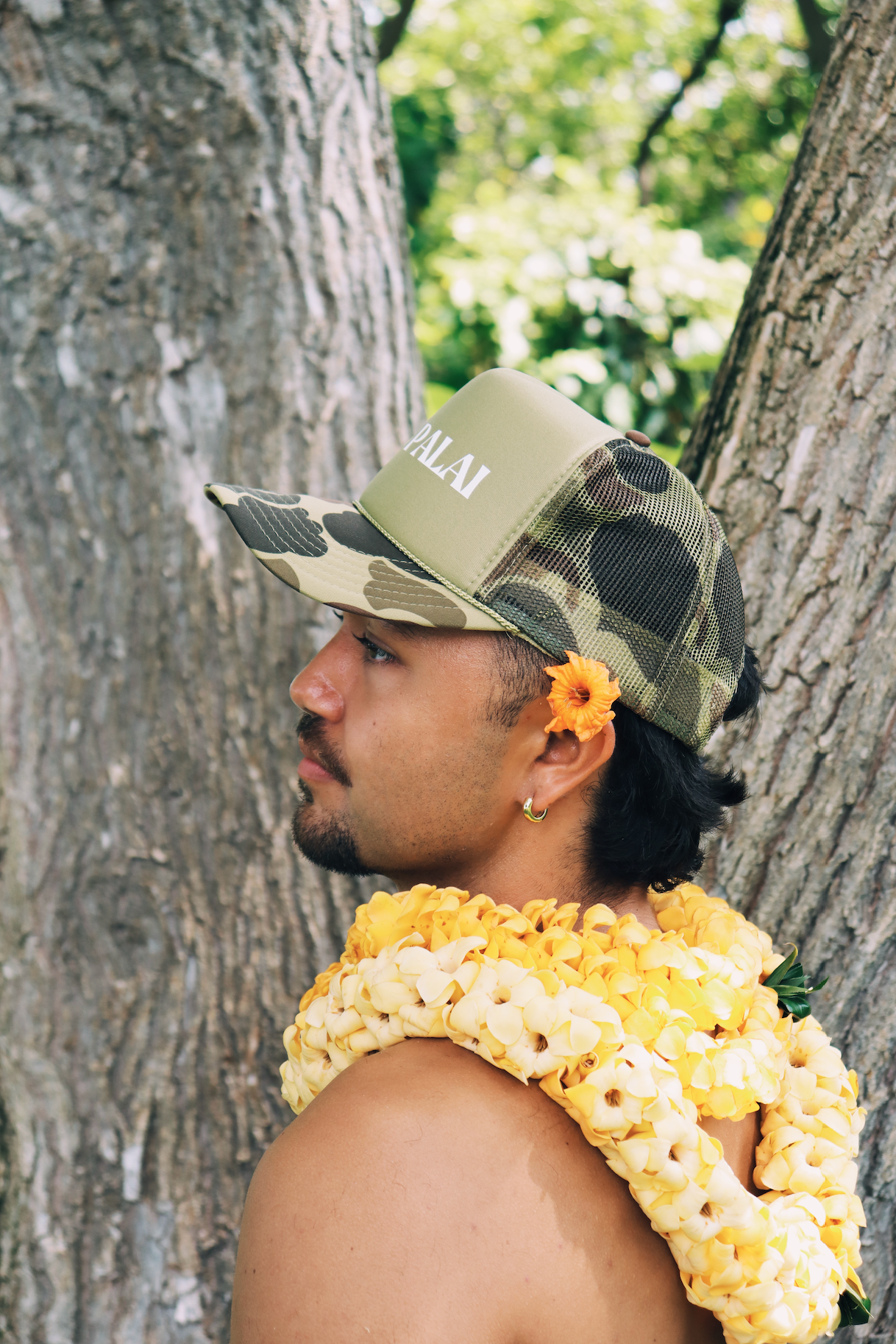 Palai Camo Trucker Hat