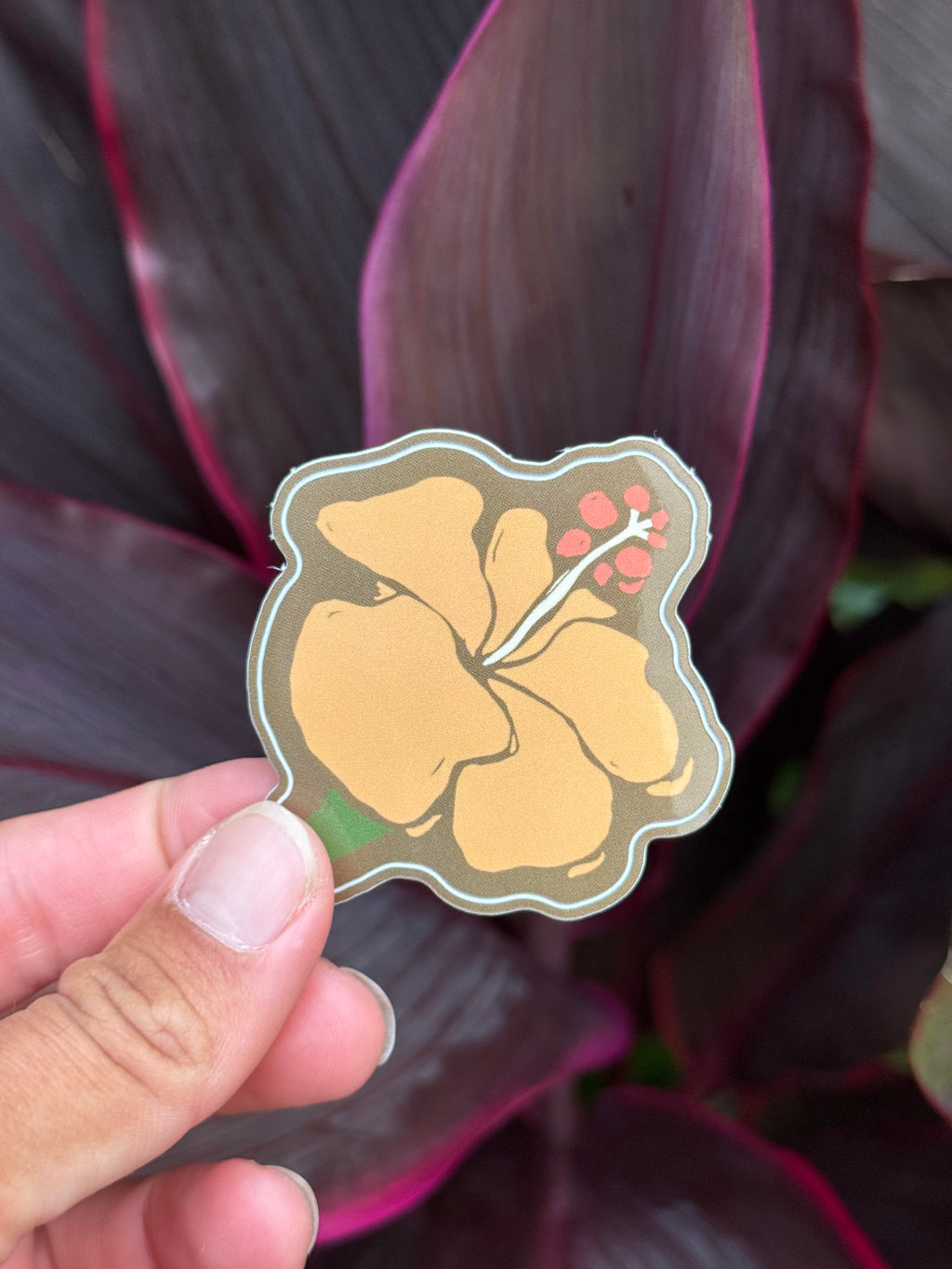 Kokiʻo ʻUlaʻula Sticker