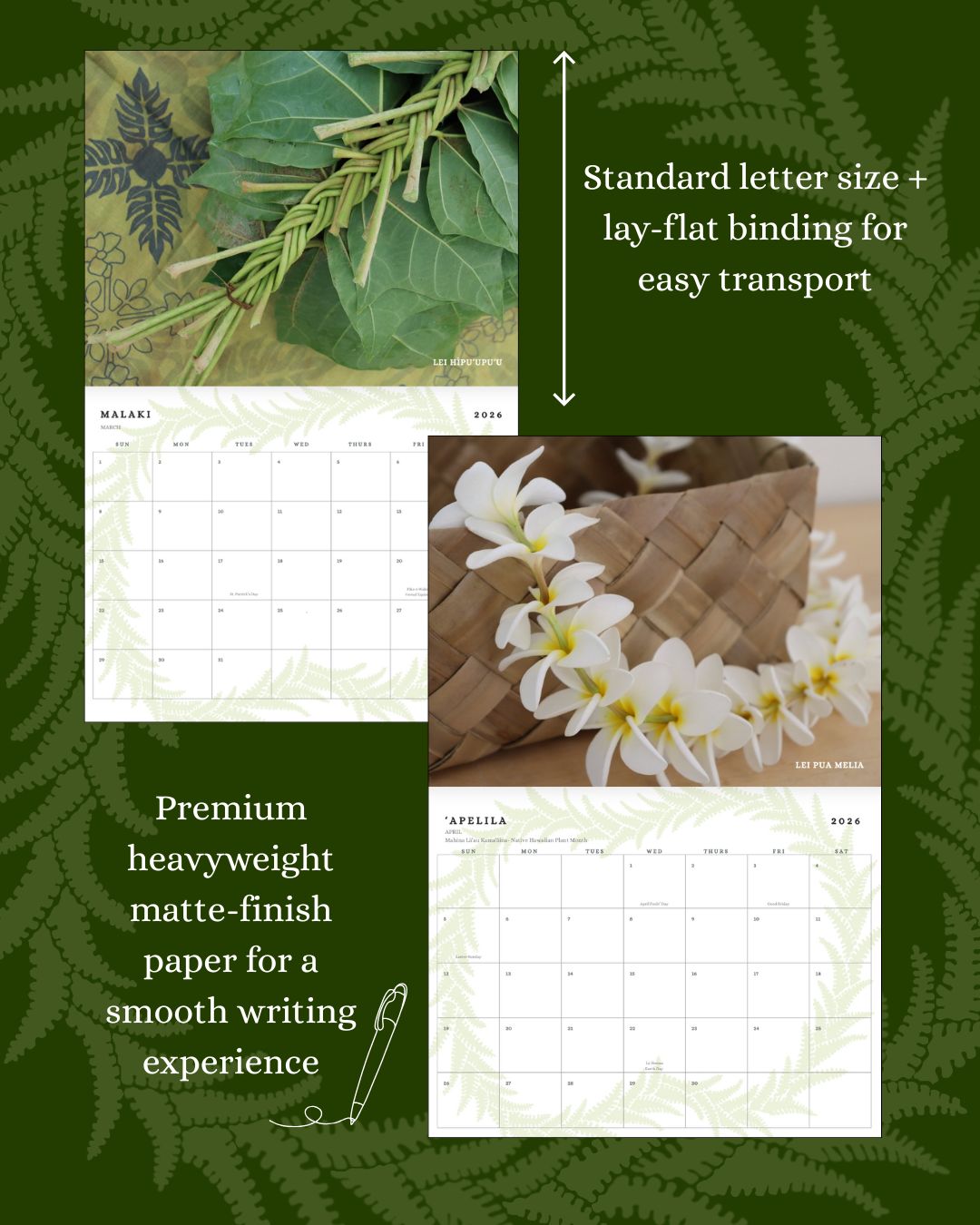 2026 Calendar: Of Lei & Love- PREORDER