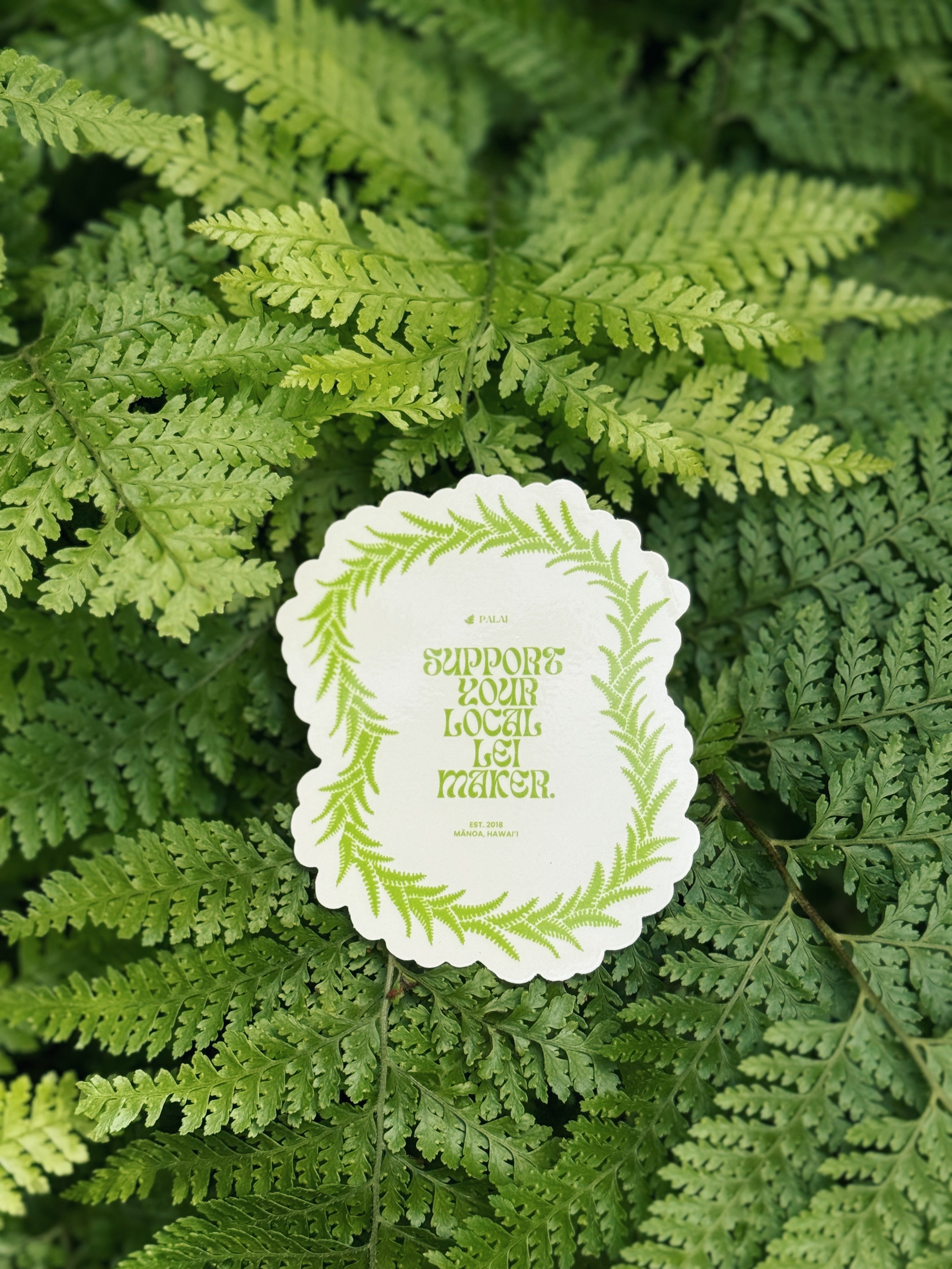 Lei Hili Sticker Packet