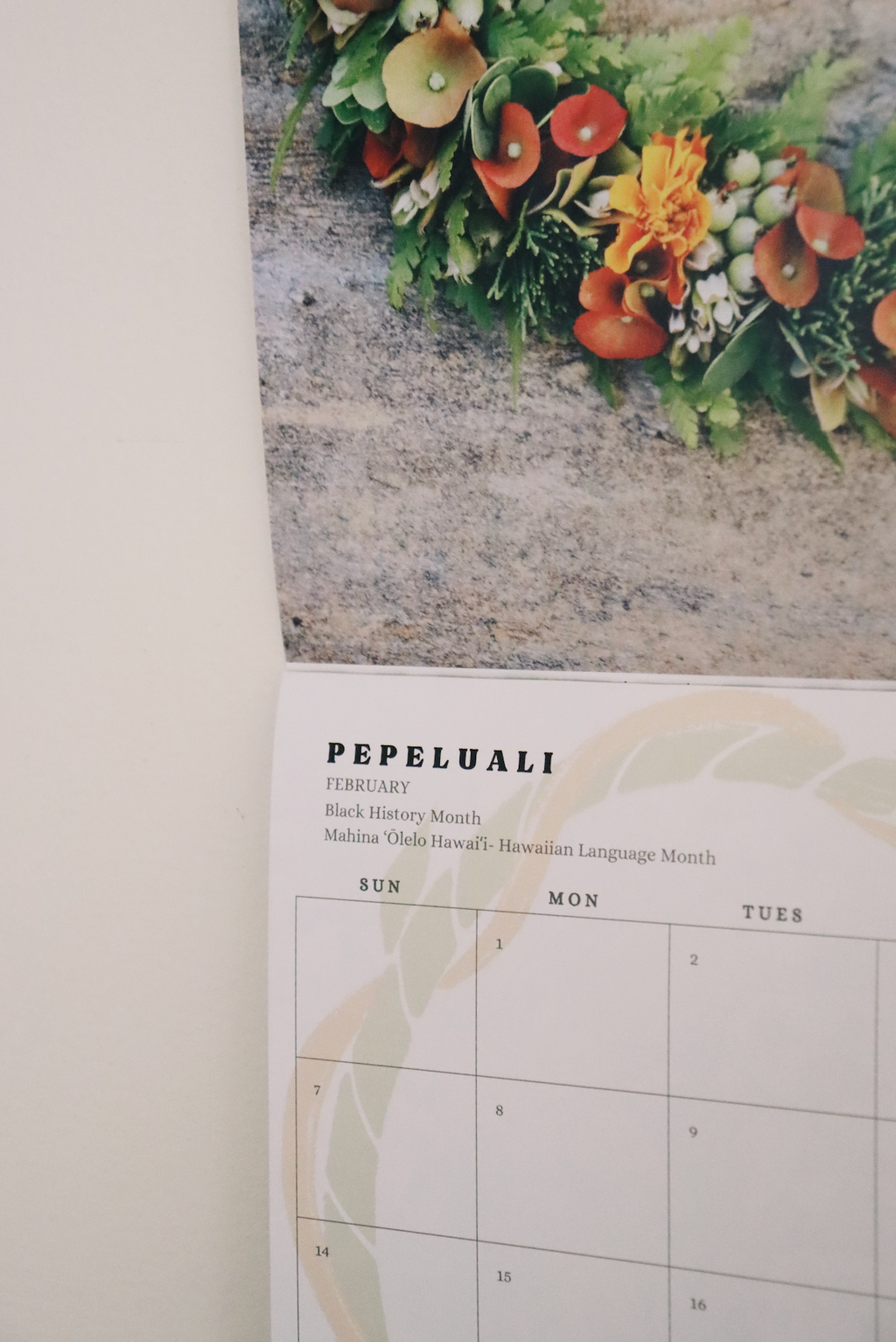 2027 Lei Calendar: A Year of Lei Making