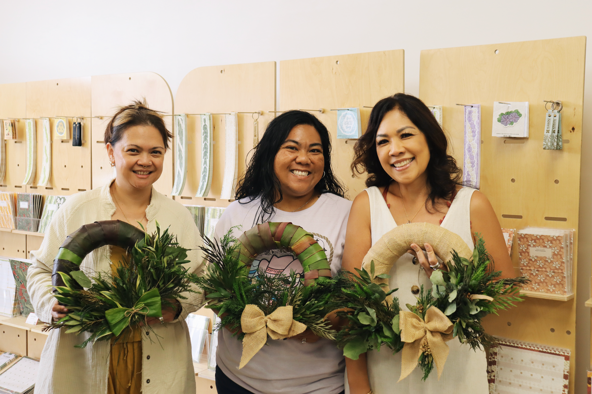 Wreath Making Workshop at Kākou Collective - Nov. 15th